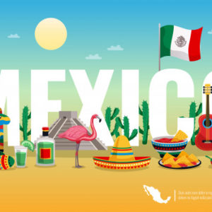 Geografia 8º Ano Fundamental – Características do México, sistema de governo mexicano, população e sociedade no México, características socioeconômicas mexicanas , clima do território mexicano, características físicas do México, a economia mexicana e industrialização no México.