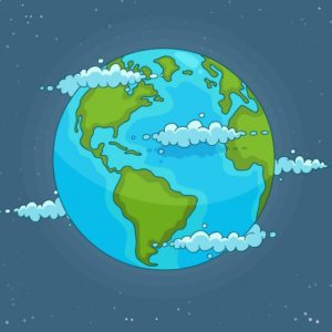 Geografia 5º Ano Fundamental – Localização da América, países da América, localização da América do Sul, países da América do Sul, fronteiras do Brasil, Unidades da Federação e Regiões do Brasil.