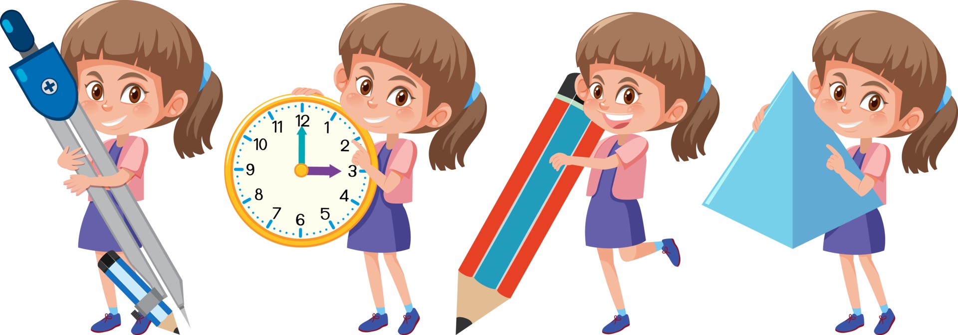 Matemática 2º Ano Fundamental - Adição e subtração de números naturais e Geometria: Sólidos Geométricos.